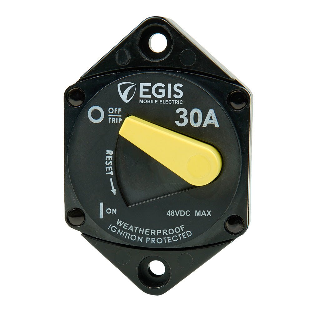 Egis 30A Panel Mount 87 Series Circuit Breaker [4707-030] - The Happy Skipper