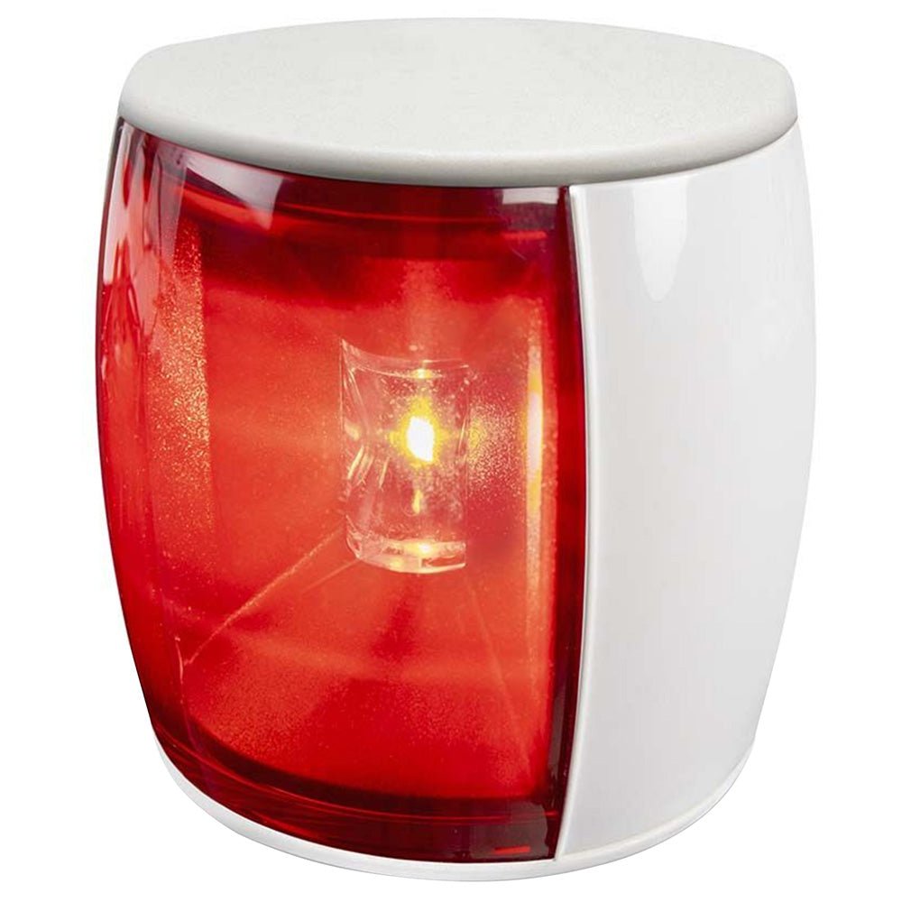 Hella Marine NaviLED PRO Port Navigation Lamp - White Shroud - Red Lens - 3NM [017460111] - The Happy Skipper