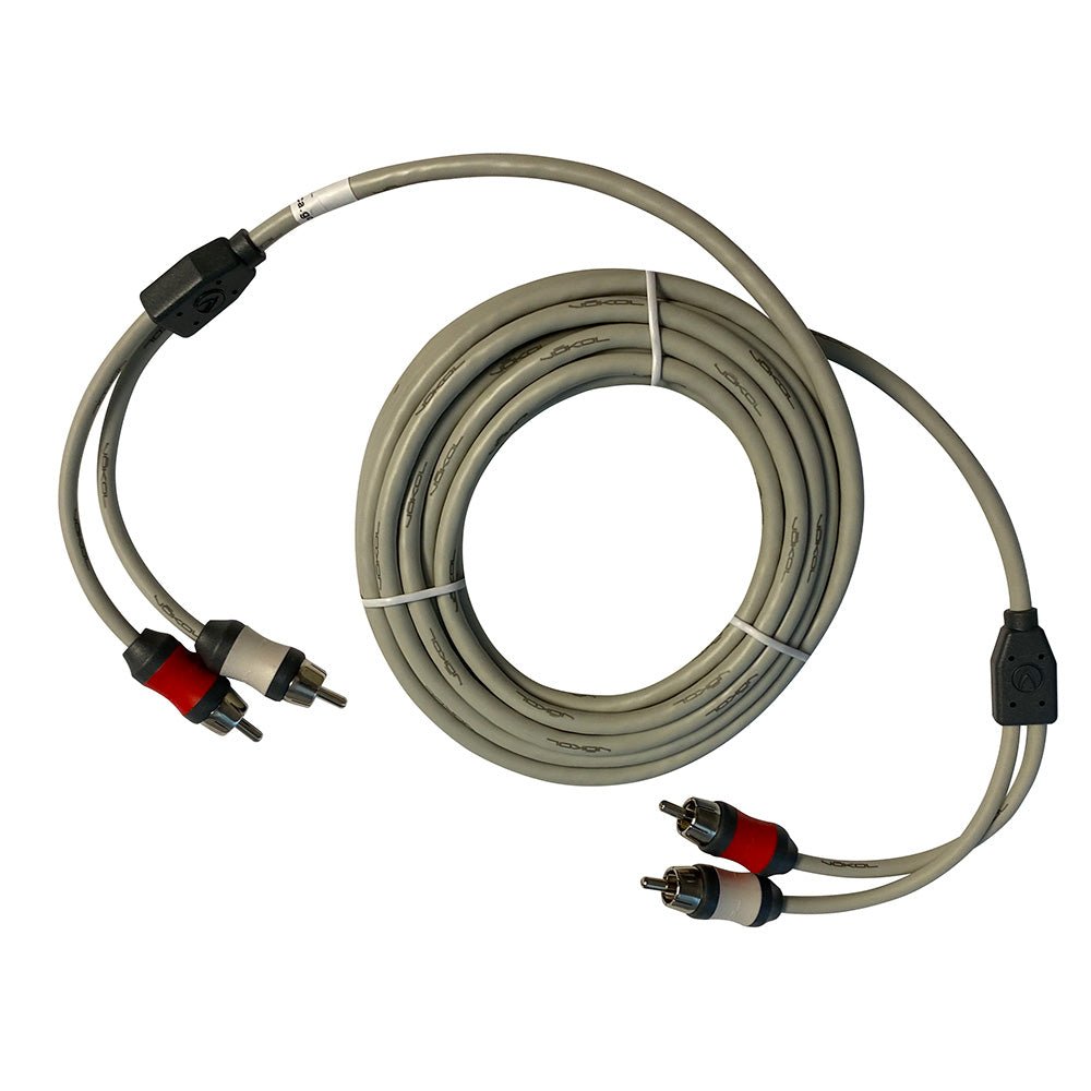 Marine Audio RCA Cable Twisted Pair - 12' (3.7M) [VMCRCA12] - The Happy Skipper