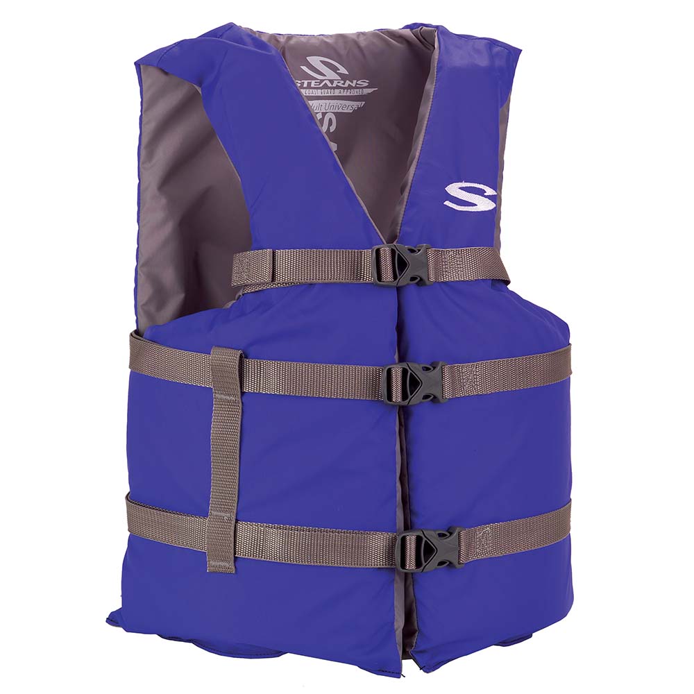 Stearns Classic Series Adult Universal Life Jacket - Blue [2159354] - The Happy Skipper