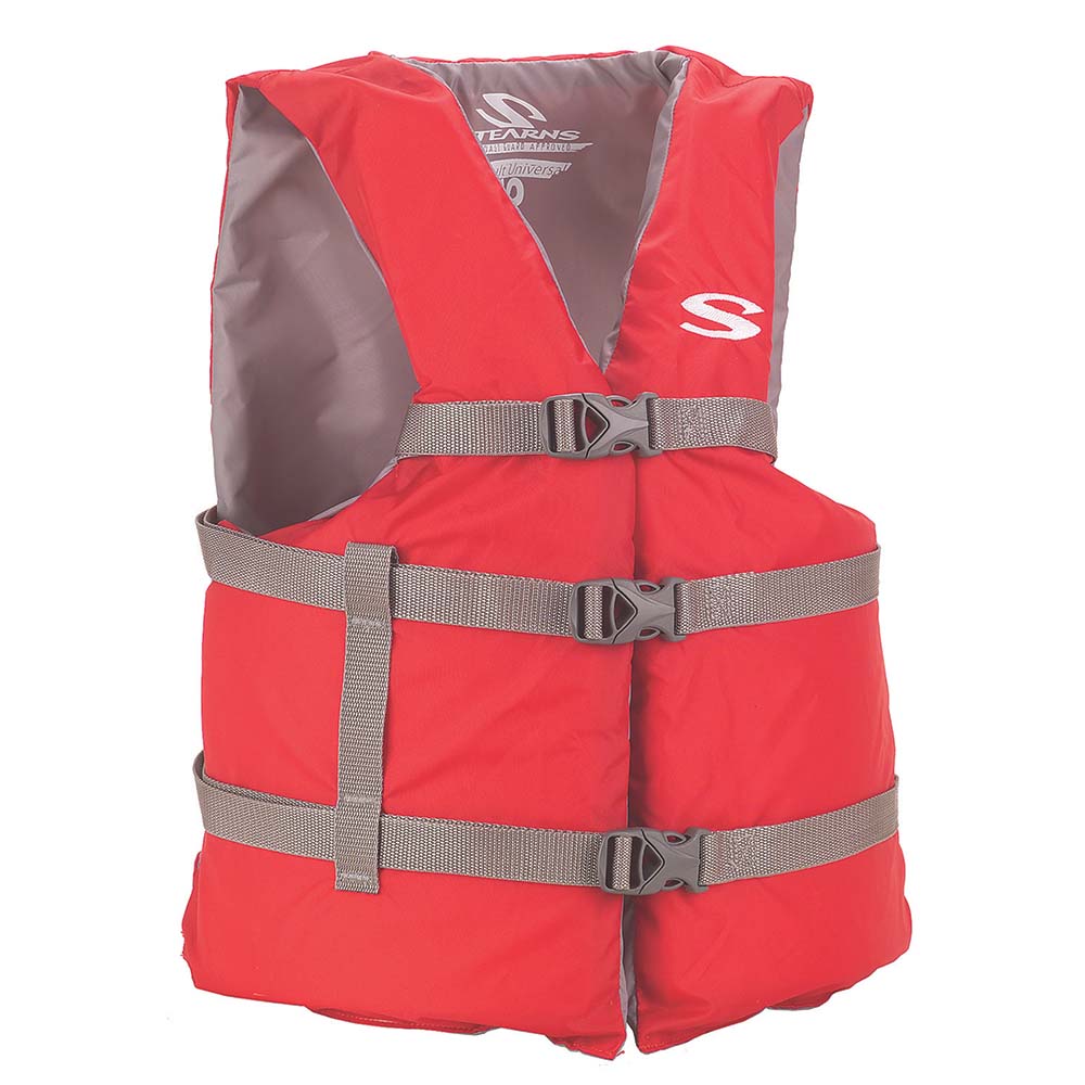 Stearns Classic Series Adult Universal Life Jacket - Red [2159438] - The Happy Skipper