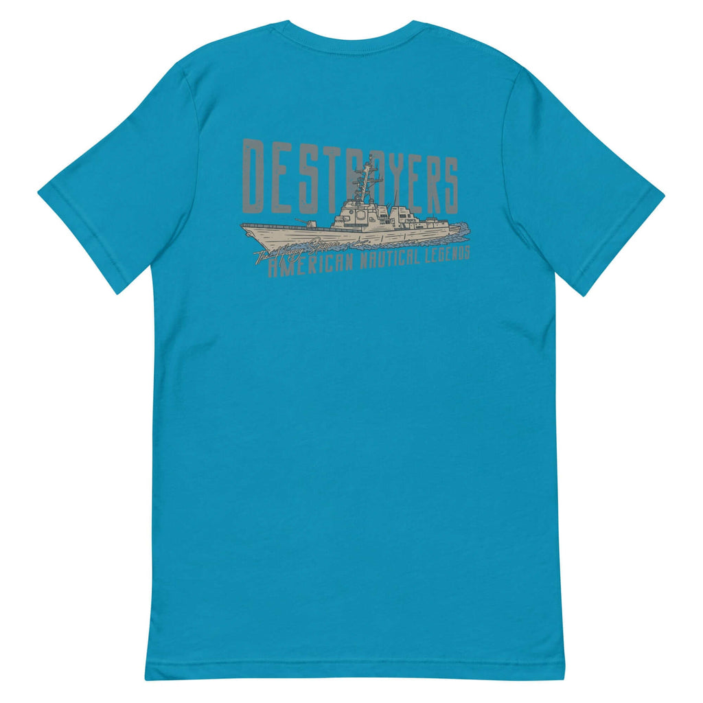 American Nautical Legends - Destroyers - Unisex T-Shirt - The Happy Skipper