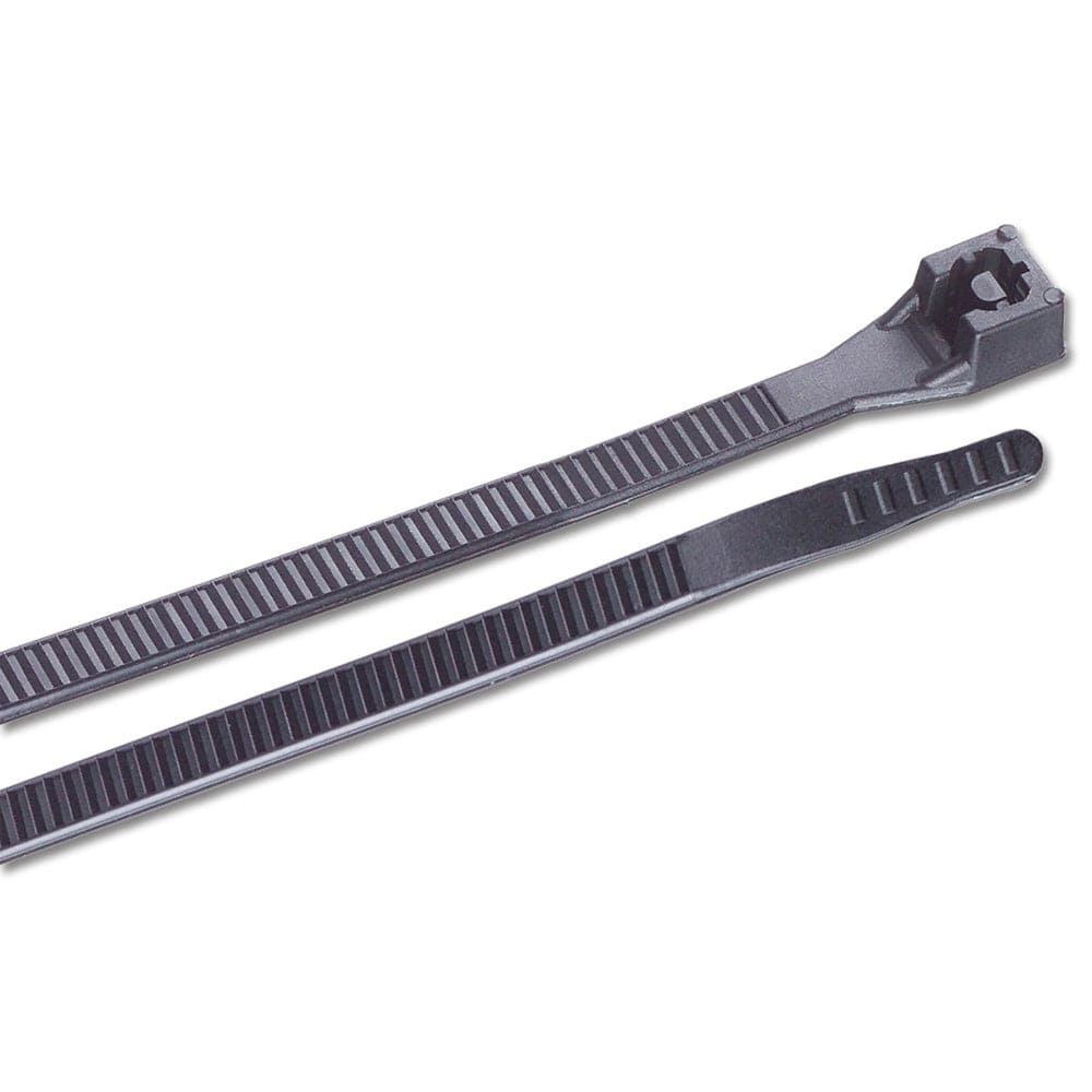 Ancor 6" UV Black Standard Cable Zip Ties - 100 Pack [199249] - The Happy Skipper
