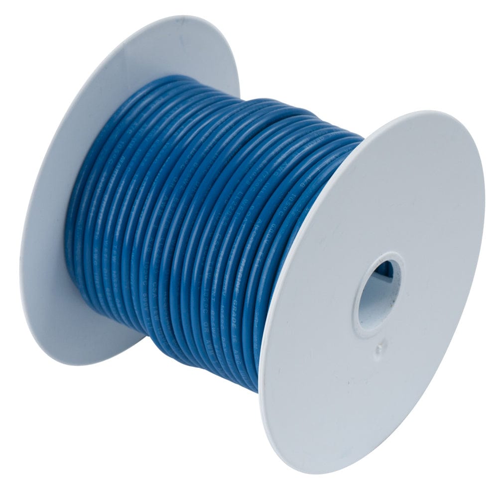 Ancor Dark Blue 18 AWG Tinned Copper Wire - 100' [100110] - The Happy Skipper