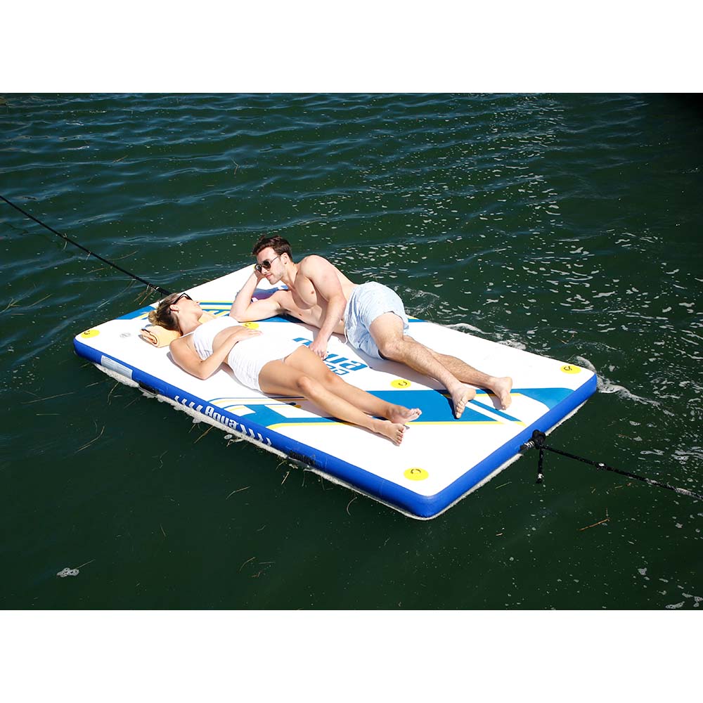 Aqua Leisure 8 x 5 Inflatable Deck - Drop Stitch [APR20923] - The Happy Skipper