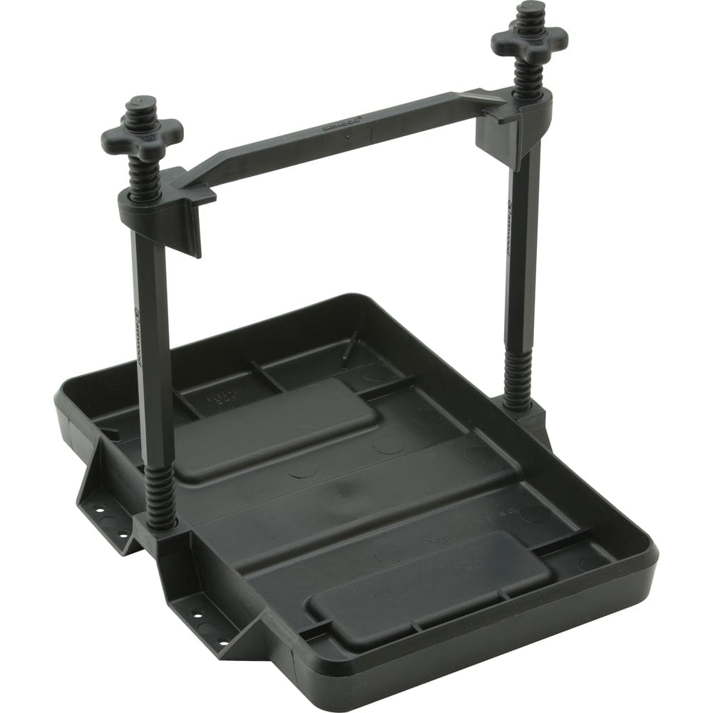 Attwood Heavy-Duty All-Plastic Adjustable Battery Tray - 27 Series [9098-5] - The Happy Skipper