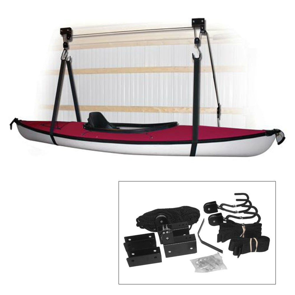 Attwood Kayak Hoist System - Black [11953-4] - The Happy Skipper