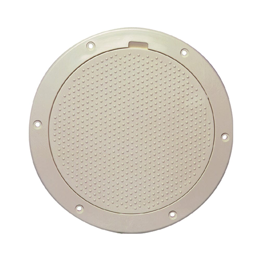 Beckson 6" Non-Skid Pry-Out Deck Plate - Beige [DP63-N] - The Happy Skipper