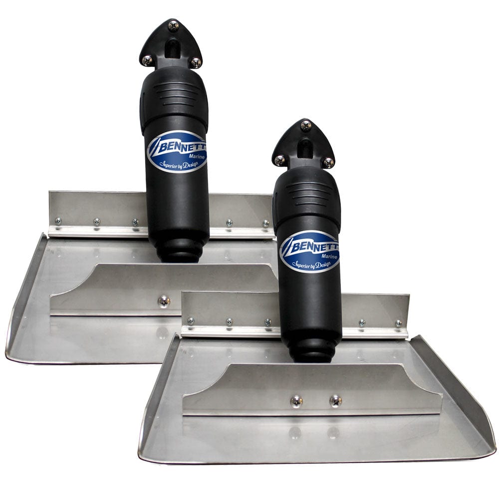 Bennett BOLT 12x12 Electric Trim Tab System - Control Switch Required [BOLT1212] - The Happy Skipper