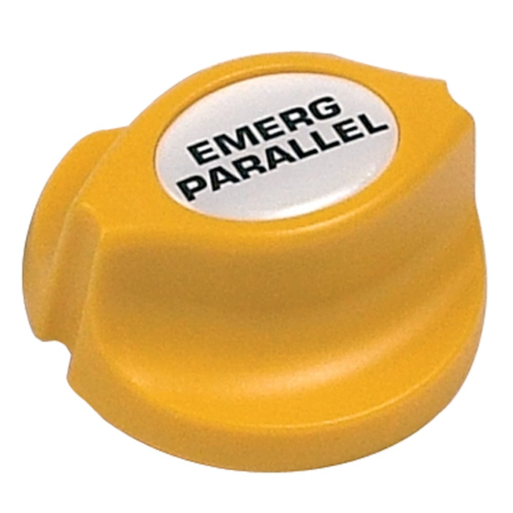 BEP Emergency Parallel Battery Knob - Yellow - Easy Fit [701-KEY-EP] - The Happy Skipper