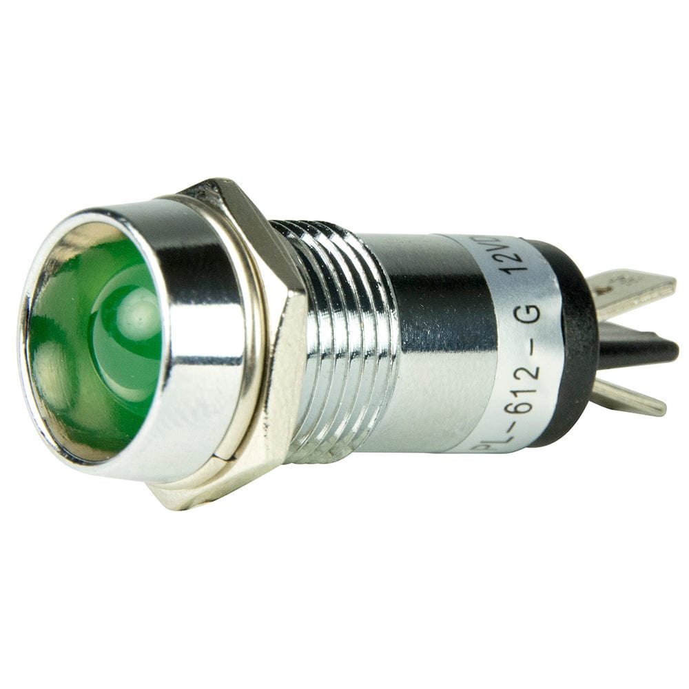 BEP LED Pilot Indicator Light - 12V - Green [1001103] - The Happy Skipper