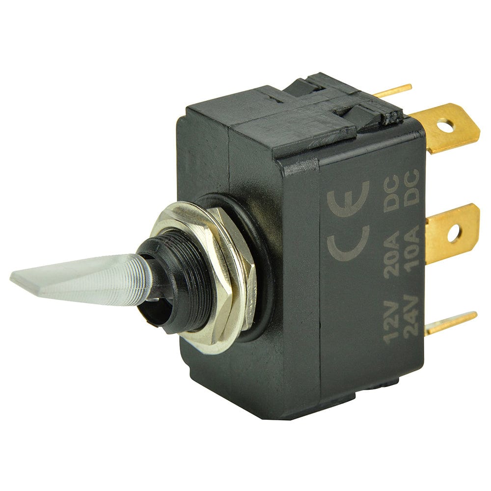 BEP SPDT Lighted Toggle Switch - ON/OFF/ON [1001907] - The Happy Skipper