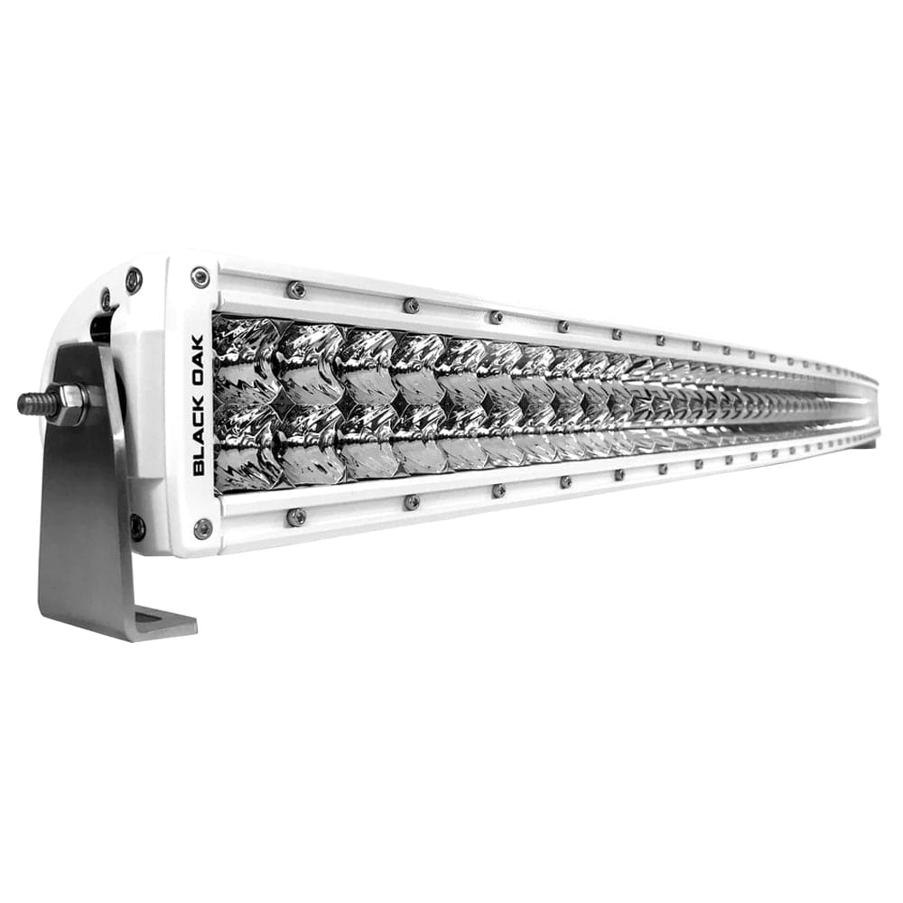 Black Oak Pro Series Curved Double Row Combo 50" Light Bar - White [50CCM-D5OS] - The Happy Skipper