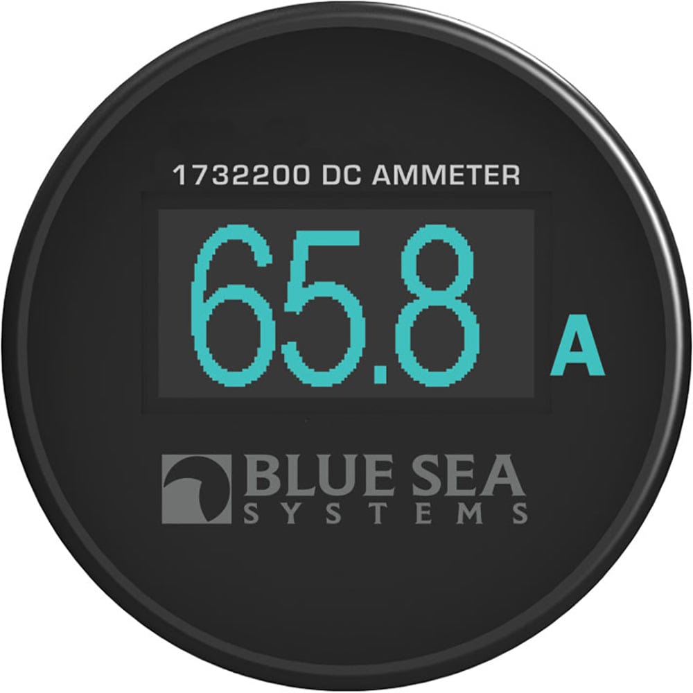 Blue Sea 1732200 Mini OLED Ammeter - Blue [1732200] - The Happy Skipper