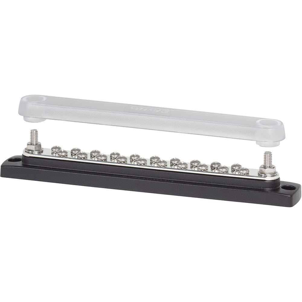 Blue Sea 2312, 150 Ampere Common Busbar 20 x 8-32 Screw Terminal with Cover [2312] - The Happy Skipper