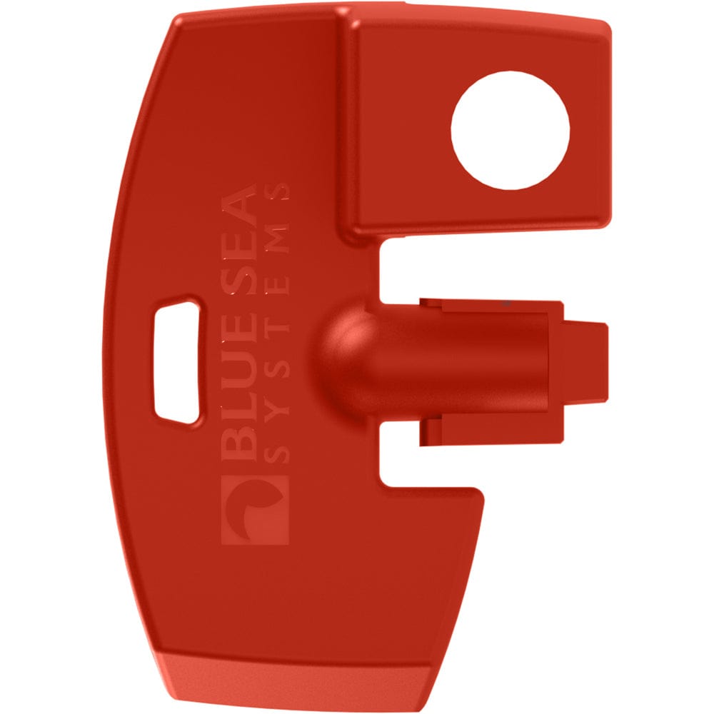 Blue Sea 7903 Battery Switch Key Lock Replacement - Red [7903] - The Happy Skipper