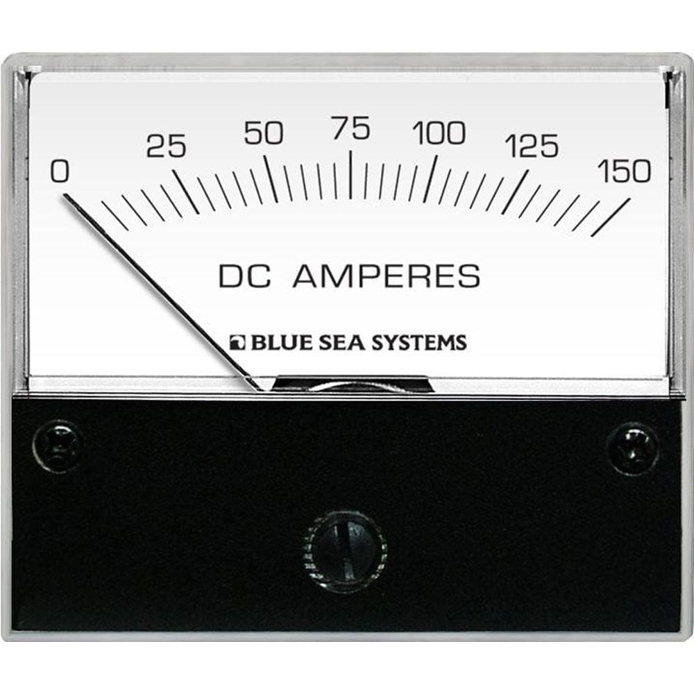 Blue Sea 8018 DC Analog Ammeter - 2-3/4" Face, 0-150 Amperes DC [8018] - The Happy Skipper