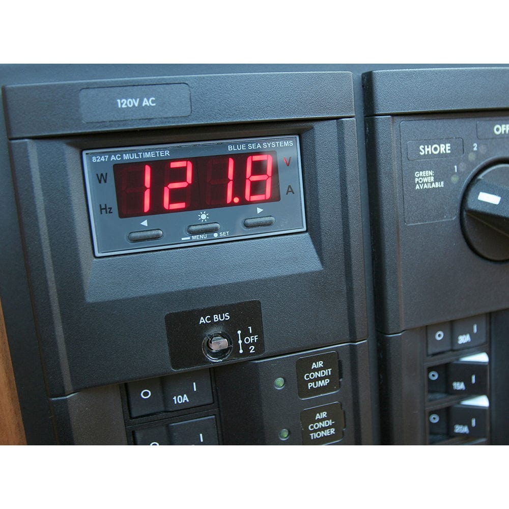 Blue Sea 8247 AC Digital Multimeter with Alarm [8247] - The Happy Skipper
