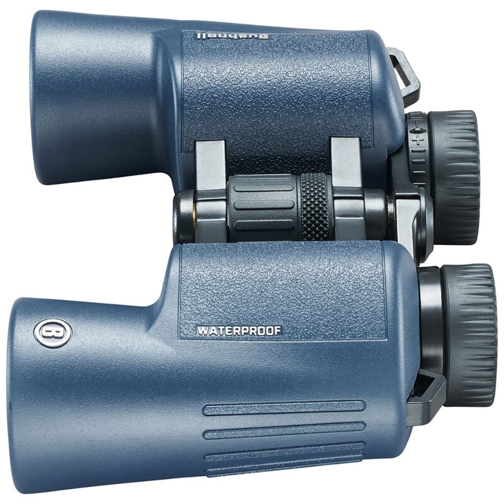 Bushnell 10x42mm H2O Binocular - Dark Blue Porro WP/FP Twist Up Eyecups [134211R] - The Happy Skipper