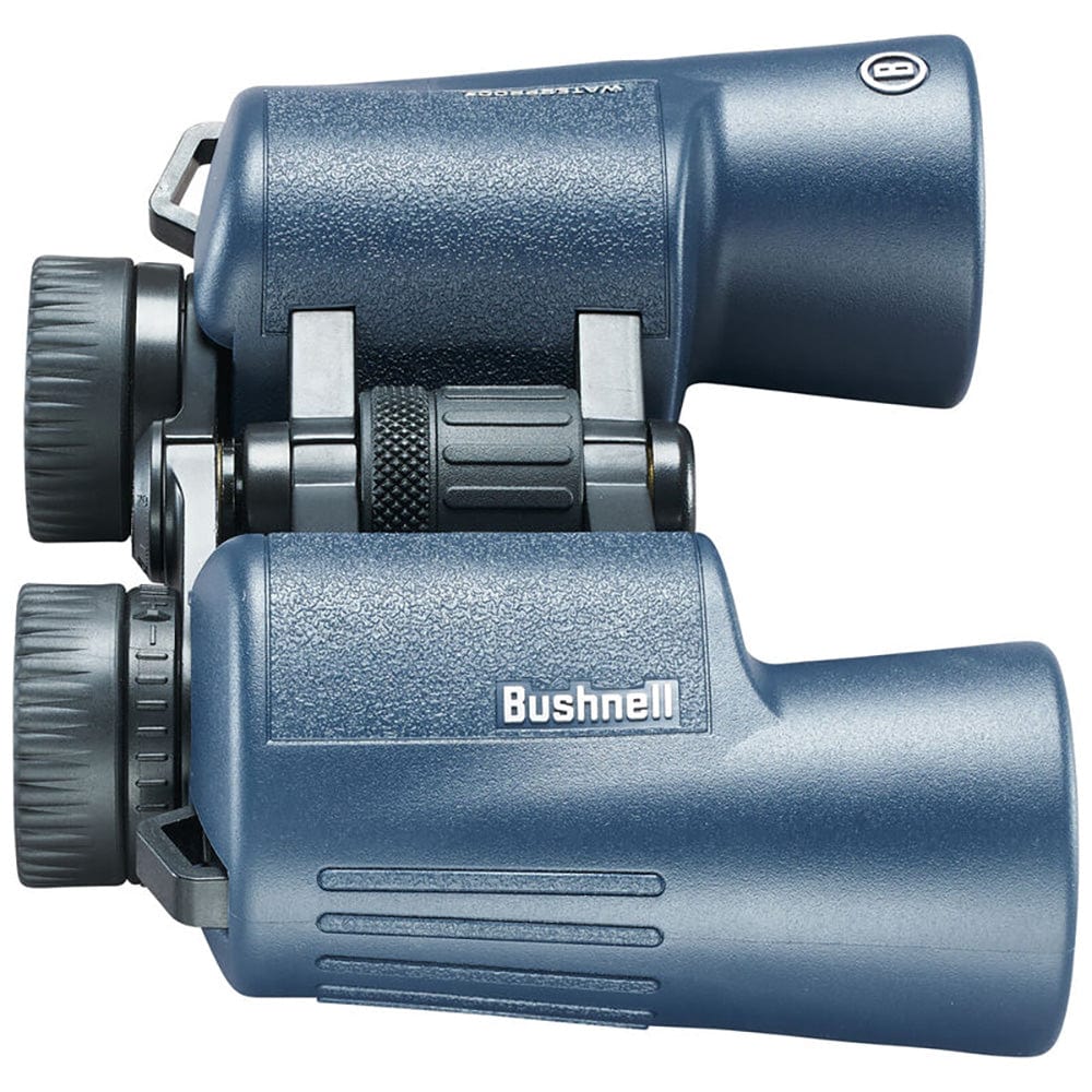 Bushnell 12x42mm H2O Binocular - Dark Blue Porro WP/FP Twist Up Eyecups [134212R] - The Happy Skipper
