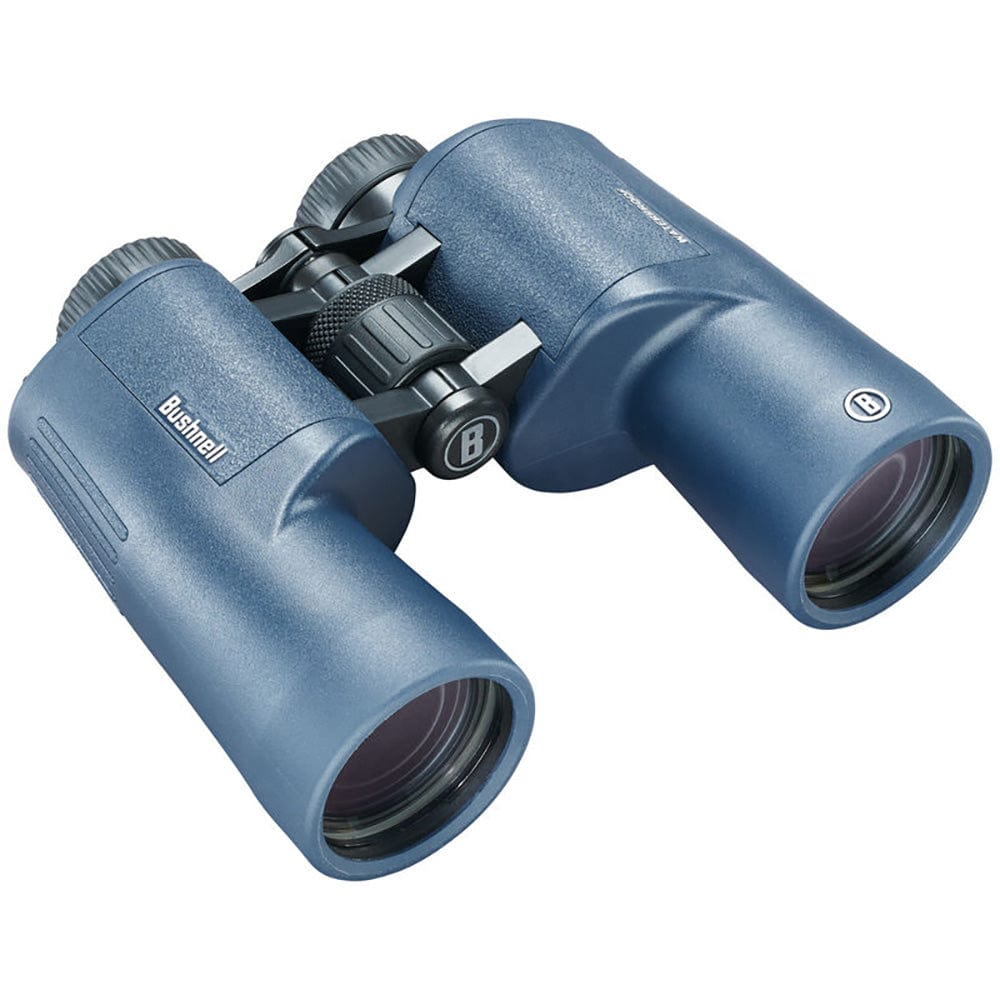 Bushnell 7x50mm H2O Binocular - Dark Blue Porro WP/FP Twist Up Eyecups [157050R] - The Happy Skipper