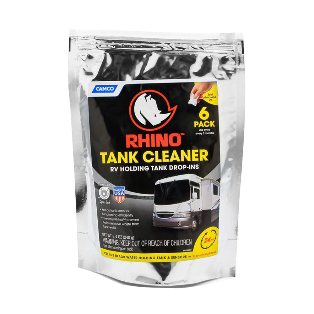 Camco Rhino Holding Tank Cleaner Drop-INs - 6-Pack [41560] - The Happy Skipper