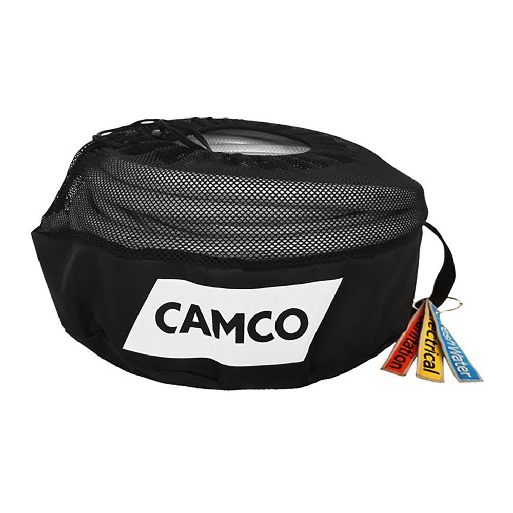 Camco RV Utility Bag w/Sanitation, Fresh Water Electrical Identification Tags [53097] - The Happy Skipper