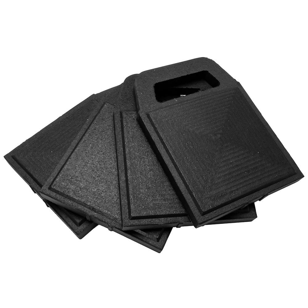 Camco Stabilizer Jack Pads - Rubber - 6.2" x 6.2" *4-Pack [44591] - The Happy Skipper