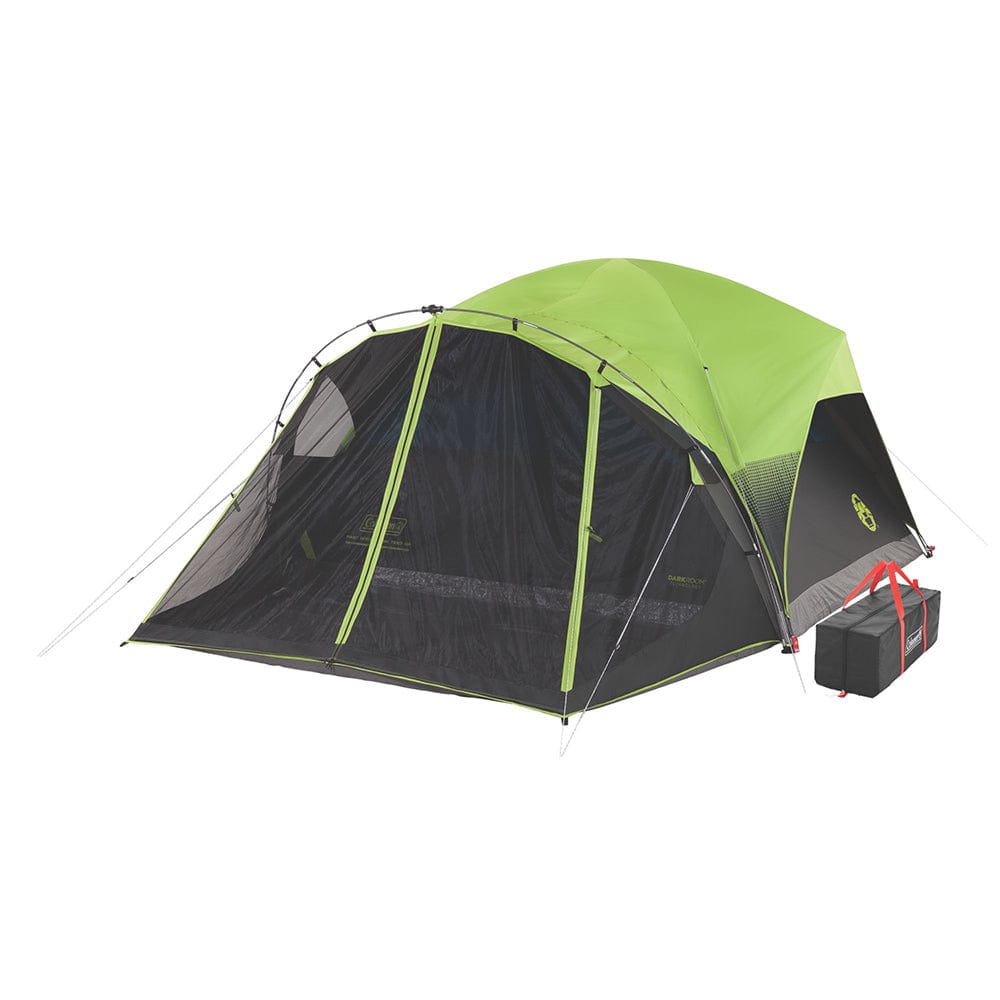 Coleman 6-Person Darkroom Fast Pitch Dome Tent w/Screen Room [2000033190] - The Happy Skipper