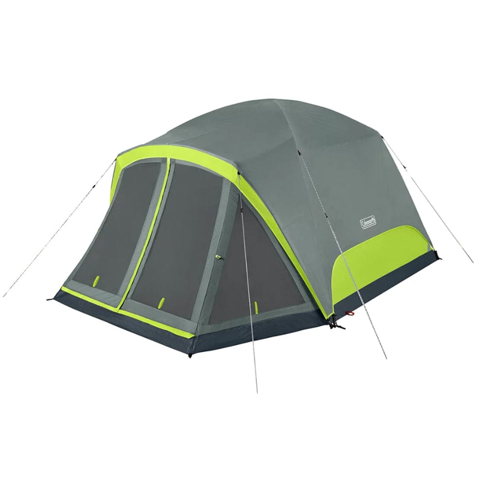 Coleman Skydome 6-Person Camping Tent w/Screen Room - Rock Grey [2000037522] - The Happy Skipper