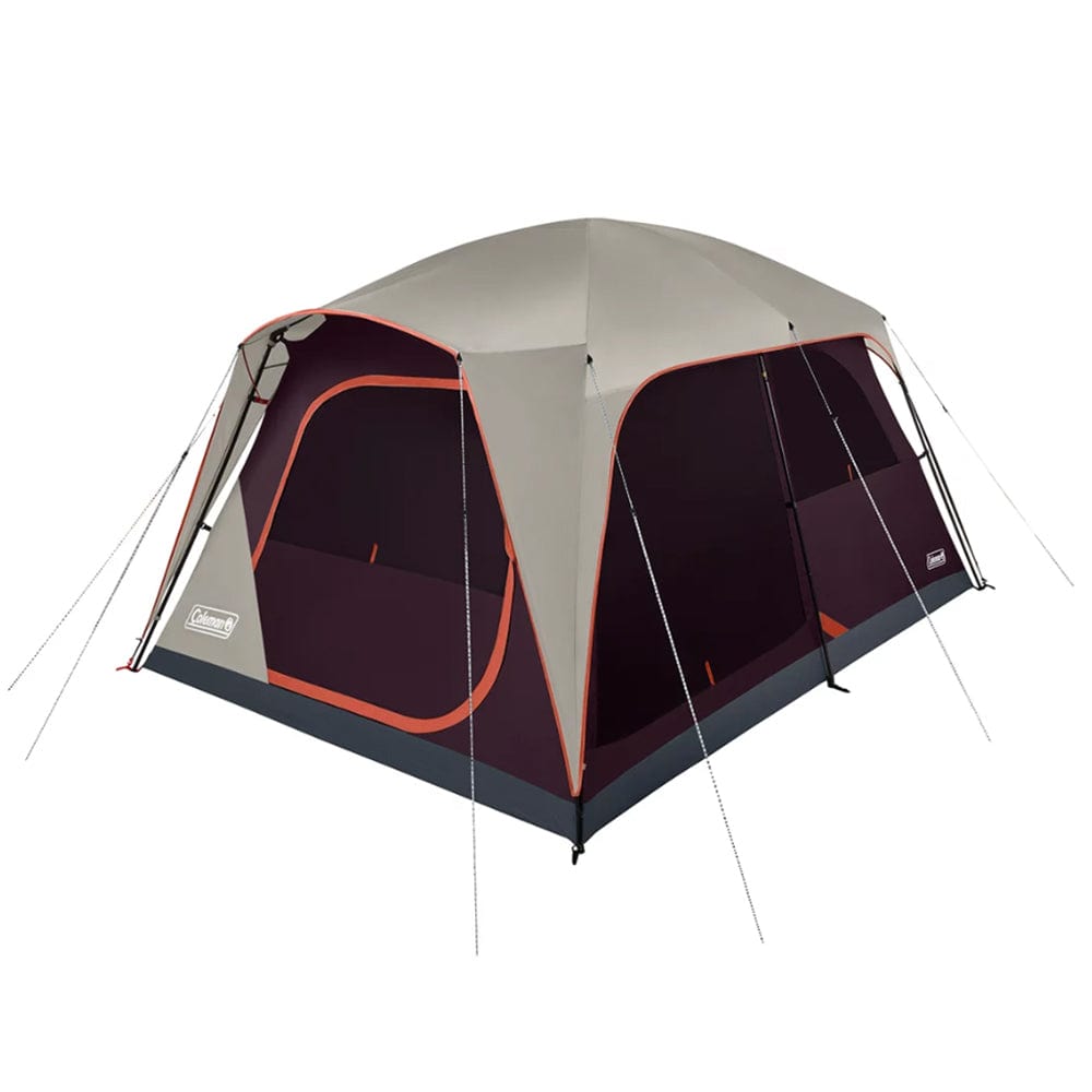 Coleman Skylodge 8-Person Camping Tent - Blackberry [2000037532] - The Happy Skipper