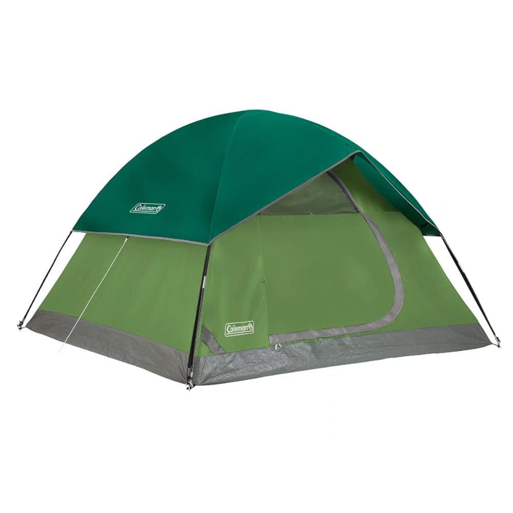 Coleman Sundome 4-Person Camping Tent - Spruce Green [2155788] - The Happy Skipper