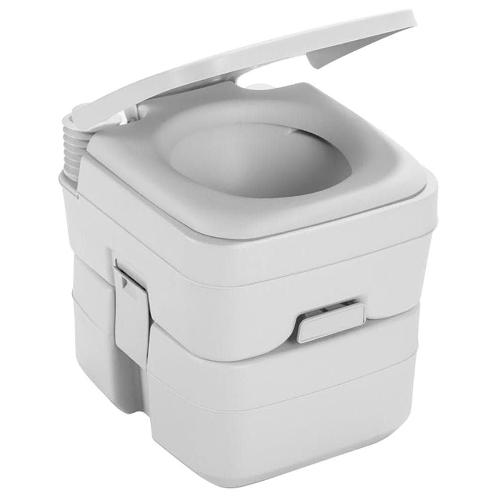 Dometic 965 MSD Portable Toilet w/Mounting Brackets - 5 Gallon - Platinum [311196506] - The Happy Skipper