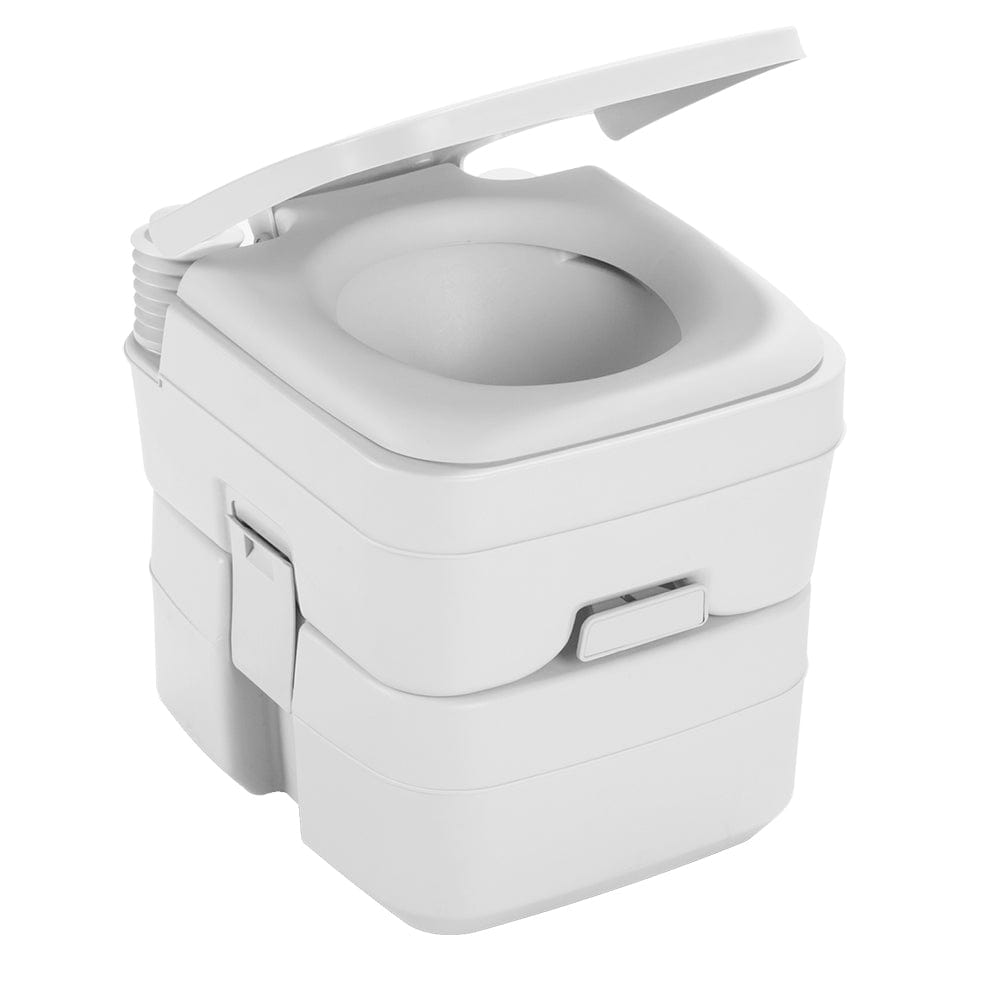 Dometic 966 Portable Toilet - 5 Gallon - Platinum [301096606] - The Happy Skipper