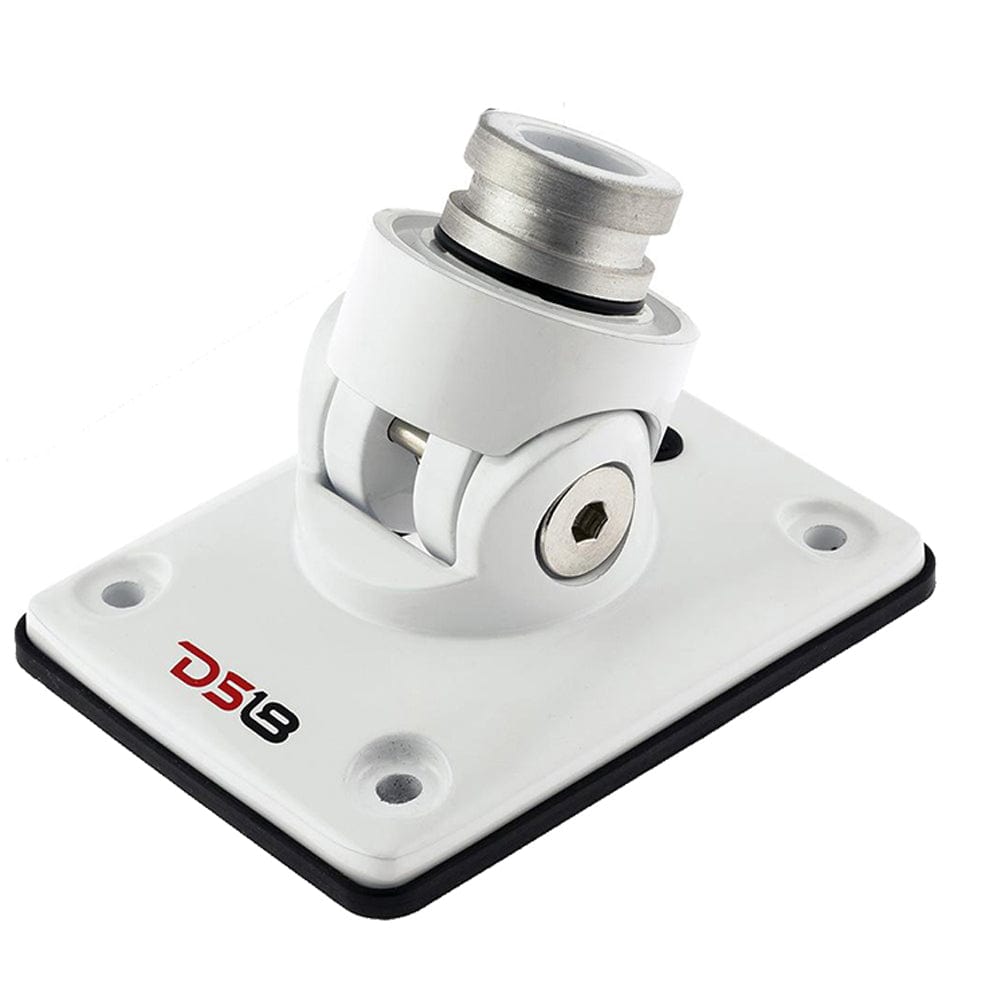 DS18 Hydro Universal Flat Mount - White [FLMBX/WH] - The Happy Skipper