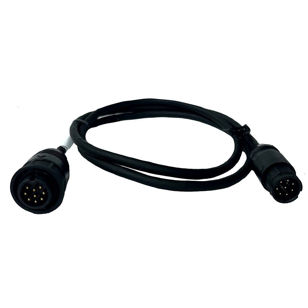 Echonautics 1M Adapter Cable w/Male 9-Pin Navico Connector f/Echonautics 300W, 600W 1kW Transducers [CBCCMS0502] - The Happy Skipper