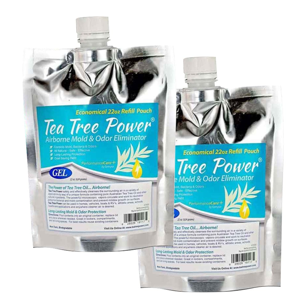 Forespar Tea Tree Power 44oz Refill Pouches (2)-22oz pouches [770206] - The Happy Skipper