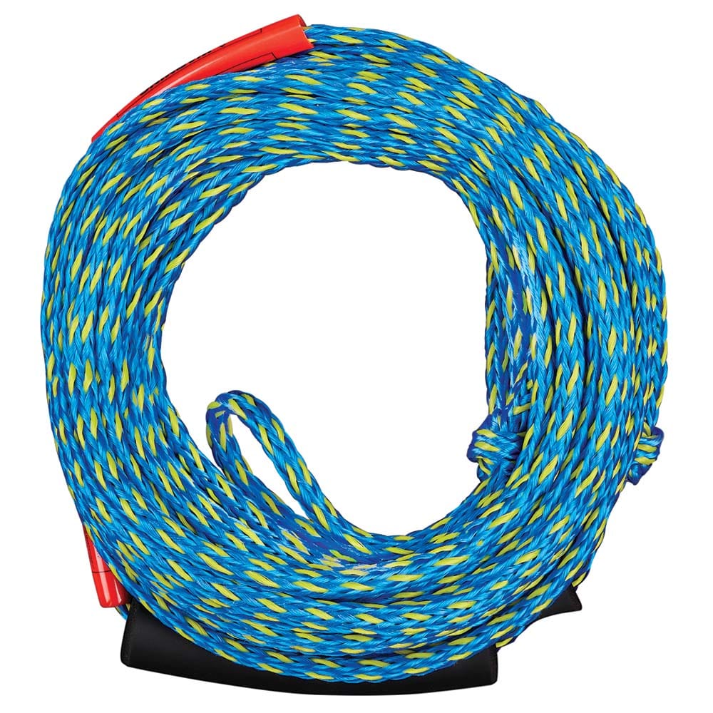 Full Throttle 2 Rider Tow Rope - Blue/Yellow [340800-500-999-21] - The Happy Skipper