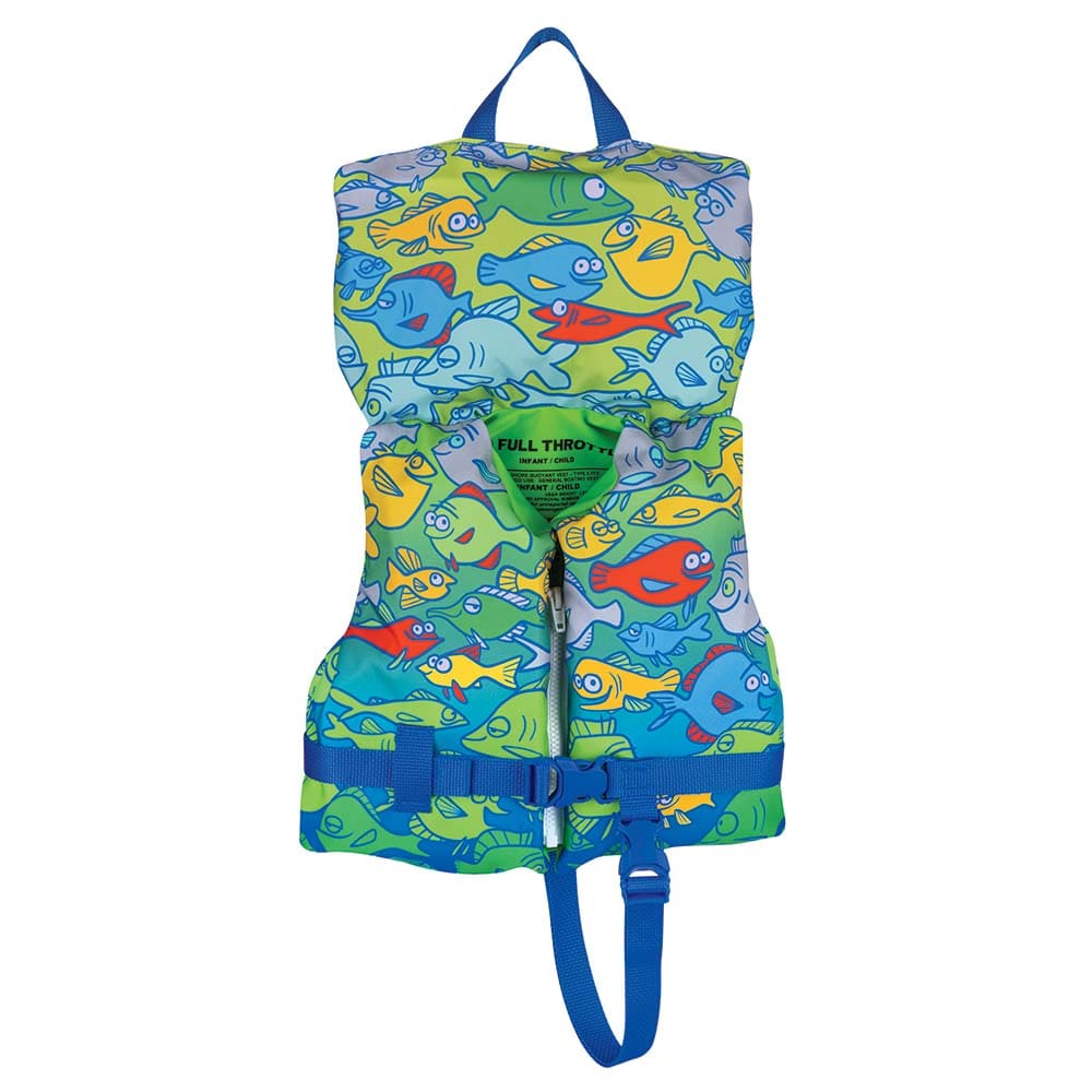 Full Throttle Character Vest - Infant/Child Less Than 50lbs - Fish [104200-500-000-15] - The Happy Skipper