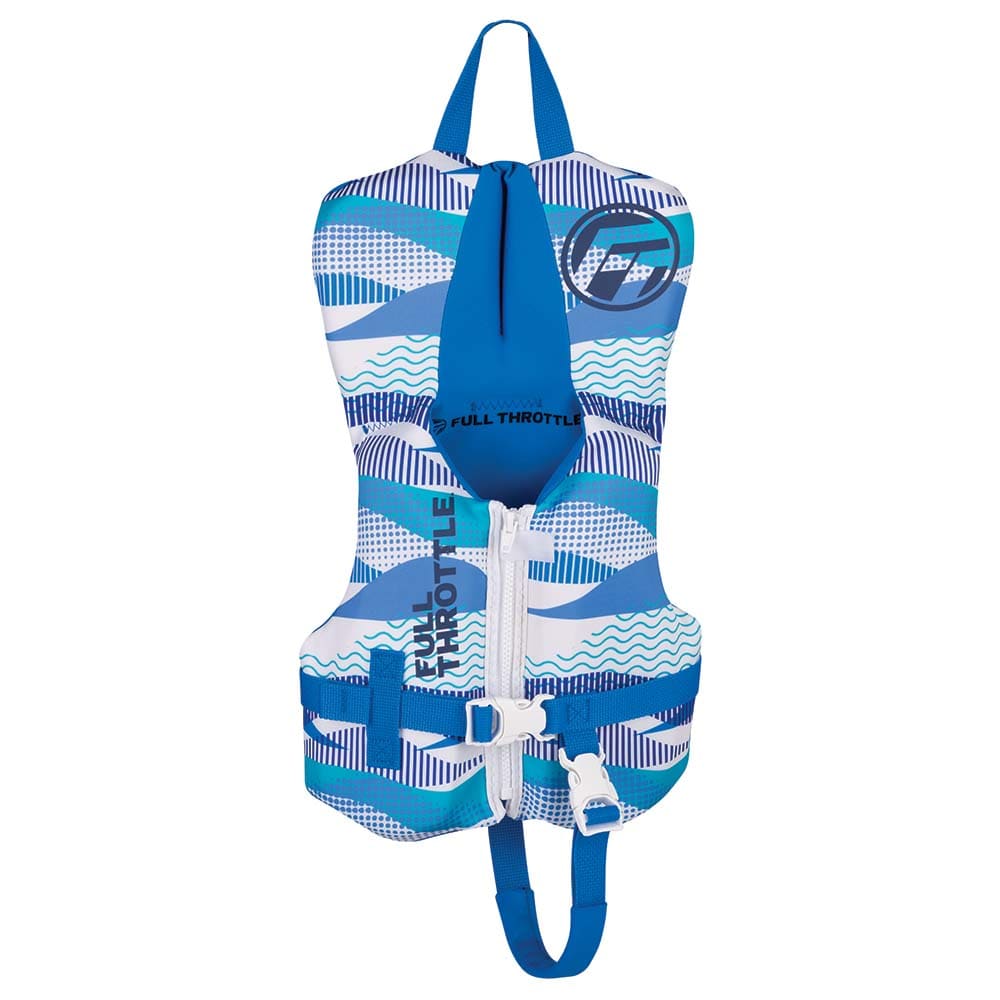 Full Throttle Infant Rapid-Dry Flex-Back Life Jacket - Blue [142200-500-000-22] - The Happy Skipper