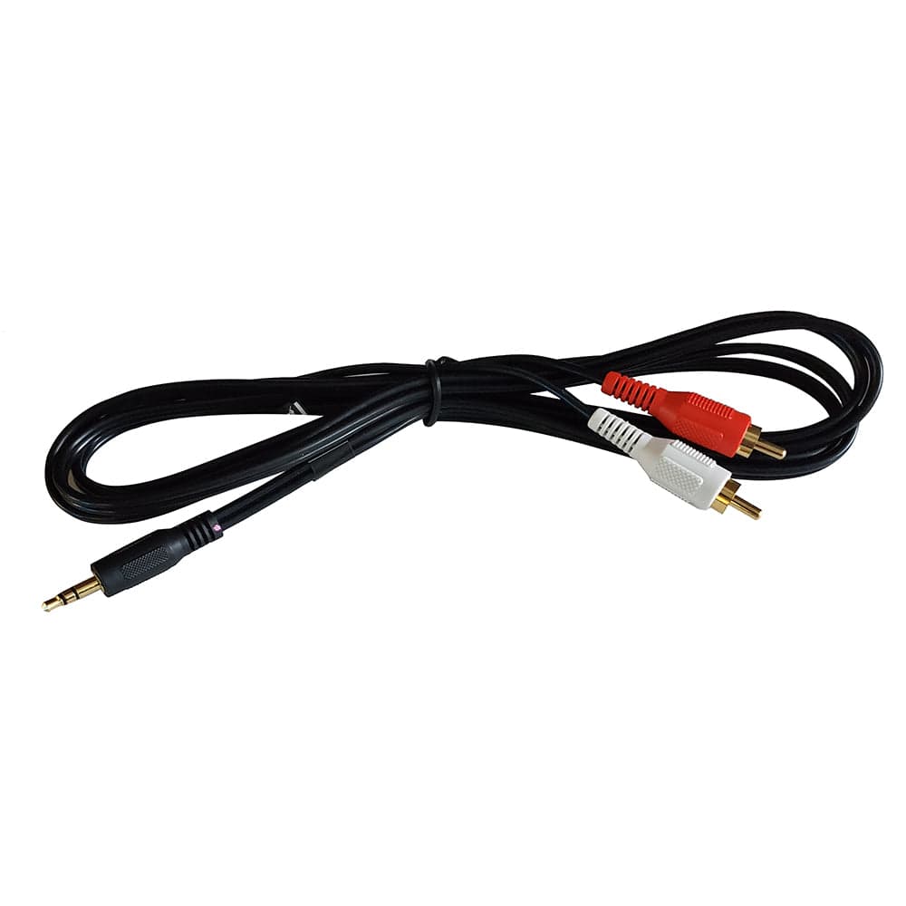 Fusion MS-CBRCA3.5 Input Cable - 1 Male (3.5 mm) to 2 Male RCA [010-12753-20] - The Happy Skipper