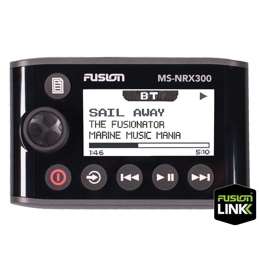 Fusion MS-NRX300 Remote Control - NMEA 2000 Wired [010-01628-00] - The Happy Skipper