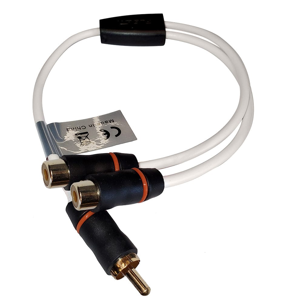 Fusion RCA Cable Splitter - 1 Male to 2 Female - 1 [010-12896-00] - The Happy Skipper