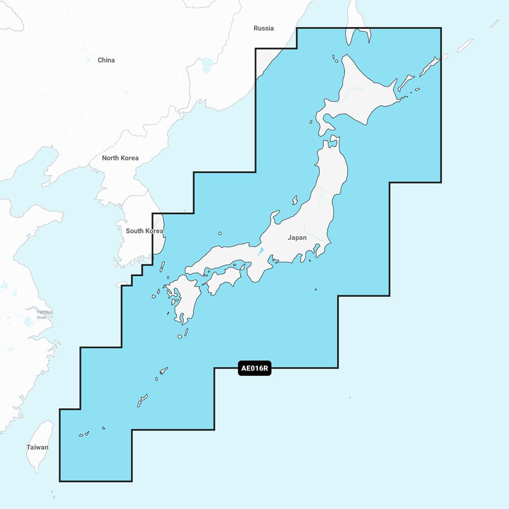 Garmin Navionics Vision+ NVAE016R - Japan - Lakes and Coast - Marine Chart [010-C1215-00] - The Happy Skipper