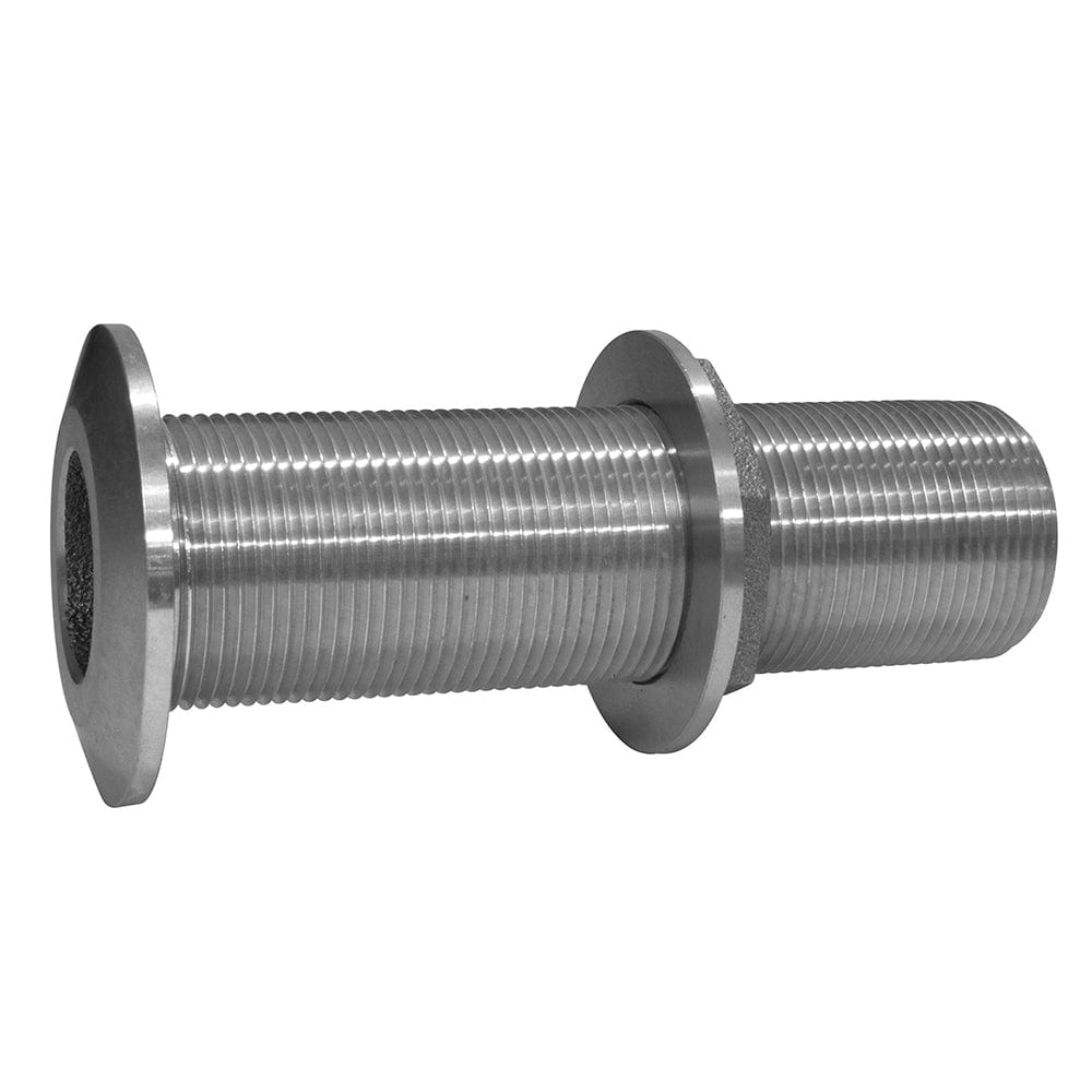 GROCO 2" Stainless Steel Extra Long Thru-Hull Fitting w/Nut [THXL-2000-WS] - The Happy Skipper