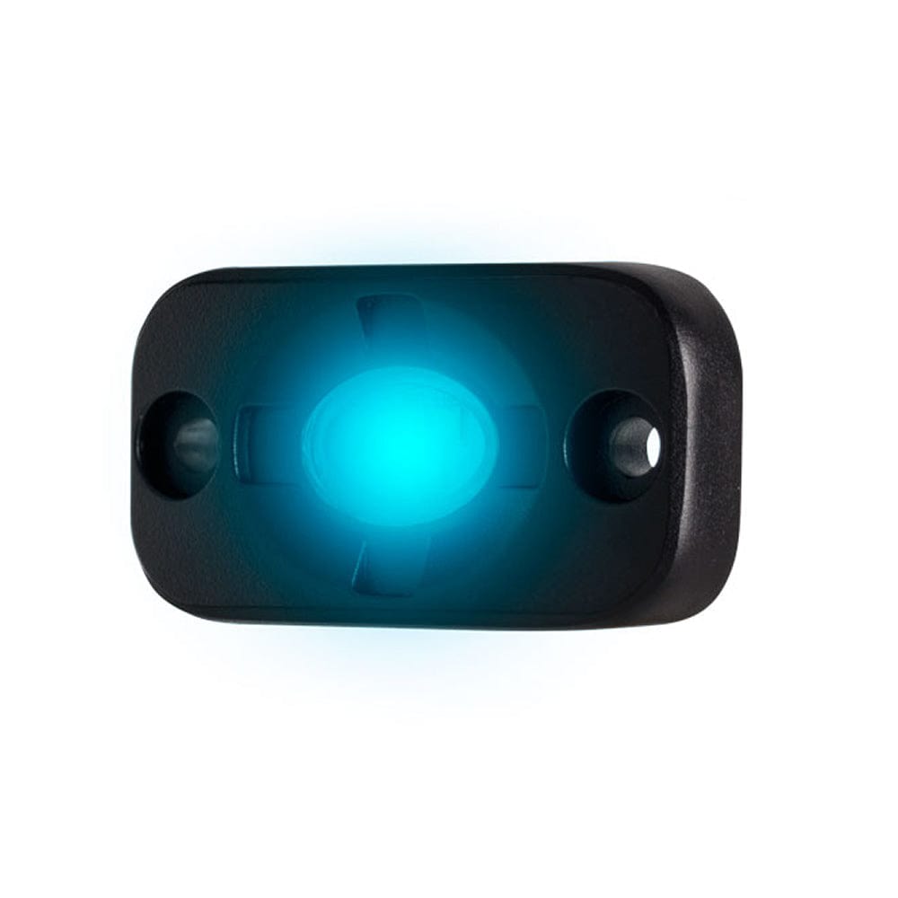 HEISE Auxiliary Accent Lighting Pod - 1.5" x 3" - Black/Blue [HE-TL1B] - The Happy Skipper