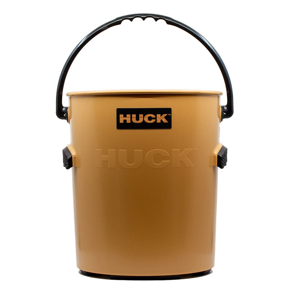 HUCK Performance Bucket - Black n Tan - Tan w/Black Handle [87154] - The Happy Skipper