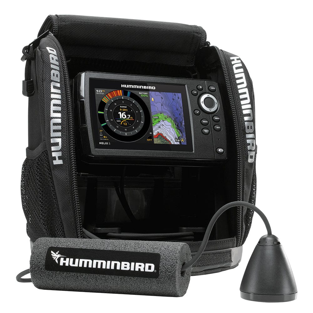 Humminbird ICE HELIX 5 CHIRP GPS G3 - Sonar/GPS All-Season [411740-1] - The Happy Skipper