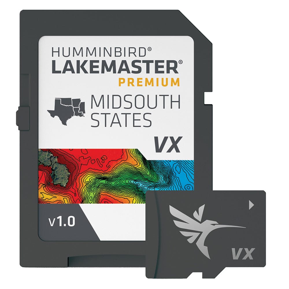Humminbird LakeMaster VX Premium - Mid-South States [602005-1] - The Happy Skipper