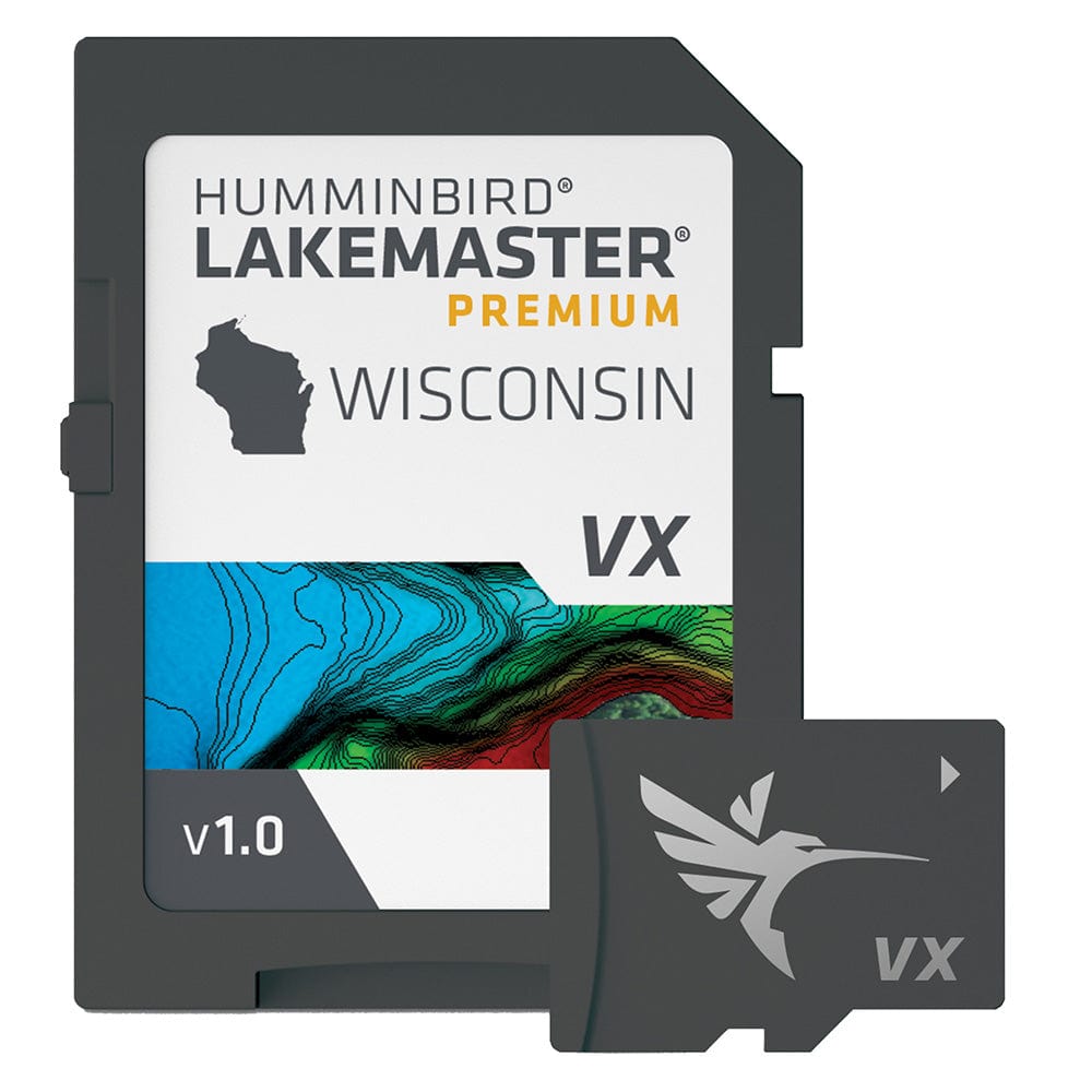 Humminbird LakeMaster VX Premium - Wisconsin [602010-1] - The Happy Skipper